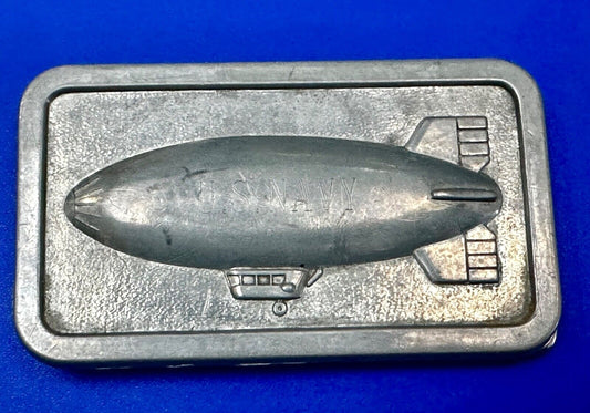 "Blimp" Vintage 1974 Memorabilia Goodyear Tire & Rubber Collectible Belt Buckle