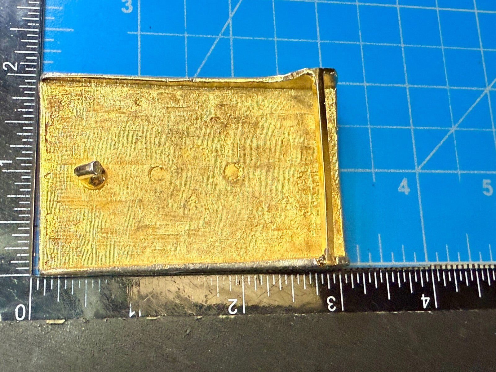 US Marine Corps Bicentennial 1775-1975 November 10 Commemorative Belt Buckle
