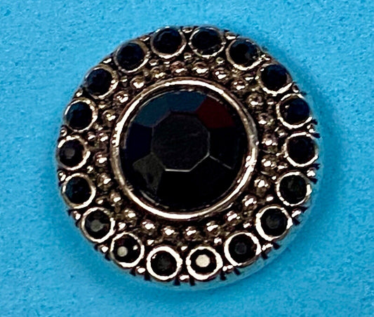 Black and silver color 18mm Ginger Snap Magnolia And Vine