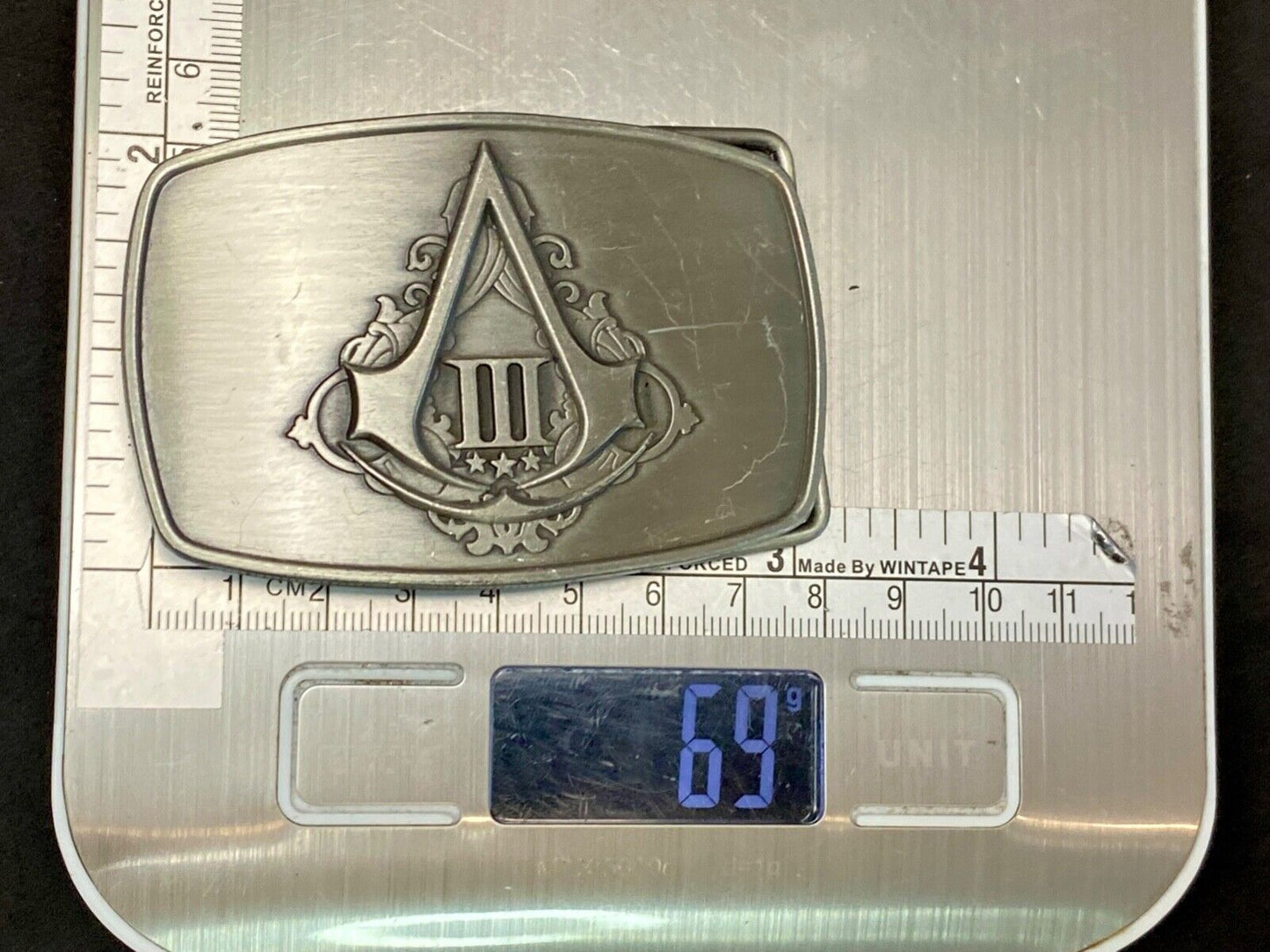 Assassin's Creed 3 Video Game Symbol Emblem  Belt Buckle