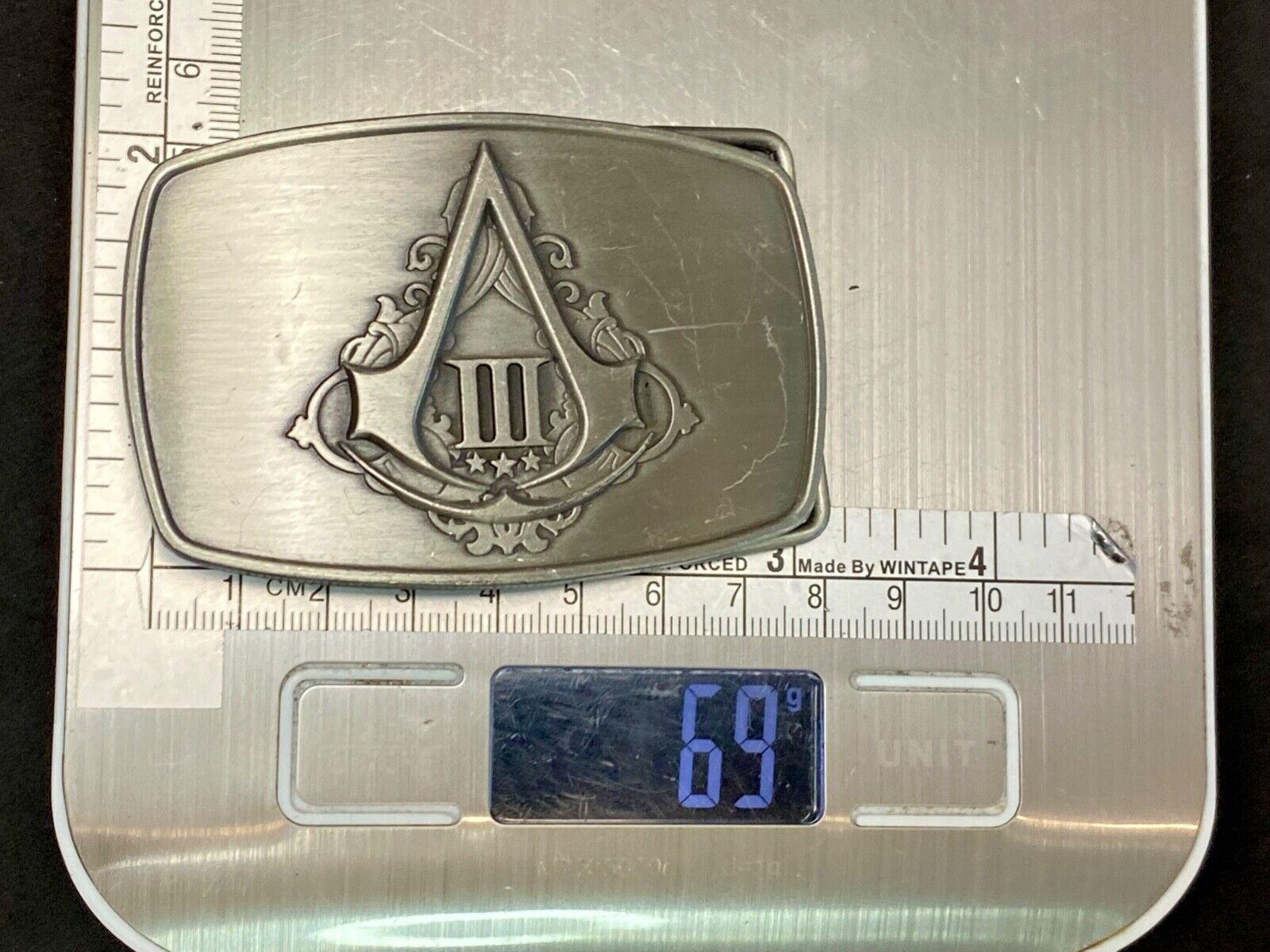 Assassin's Creed 3 Video Game Symbol Emblem  Belt Buckle