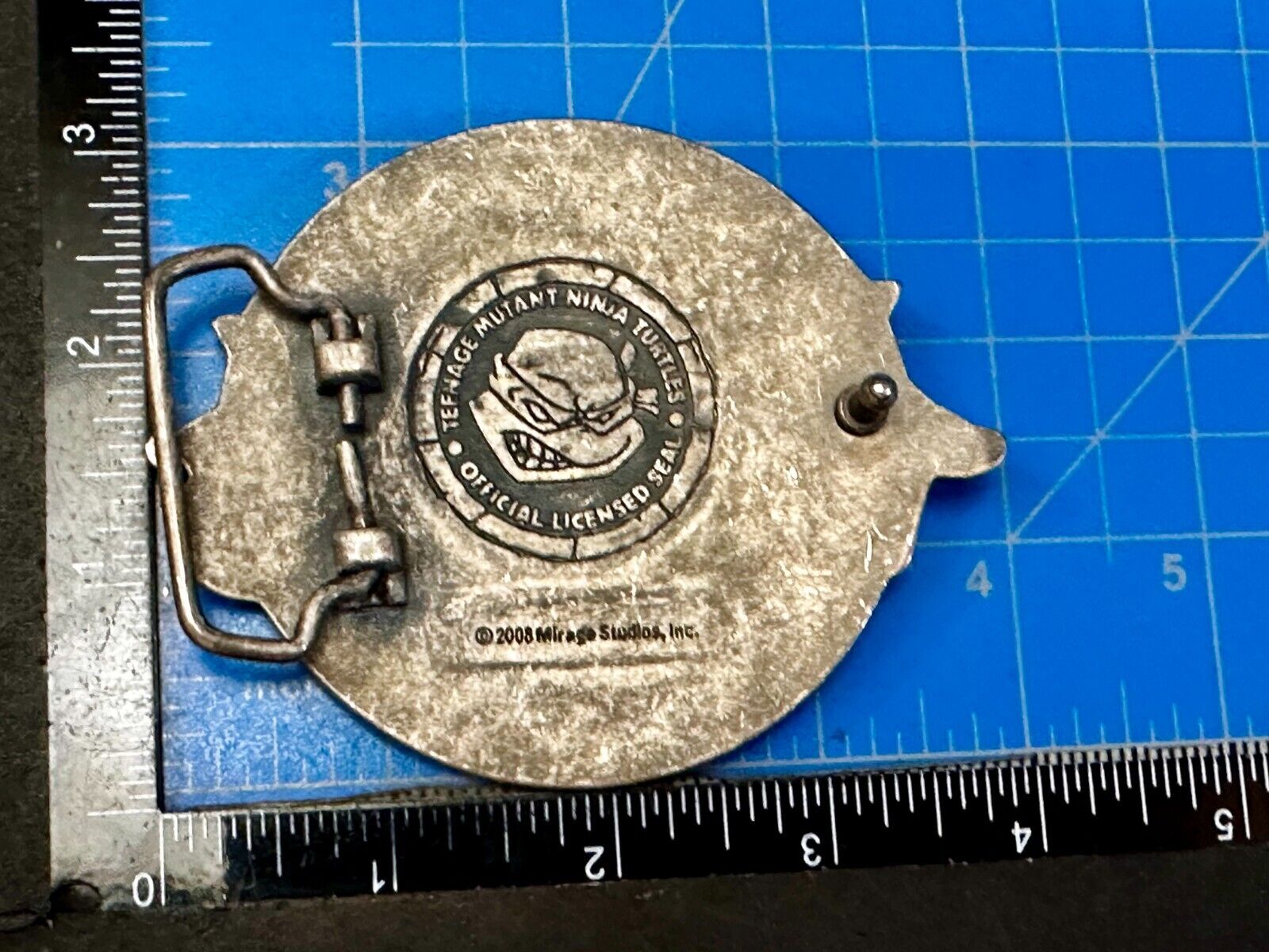 Teenage Mutant Ninja Turtles Official Licensed Seal Belt Buckle by 2008 Mirage