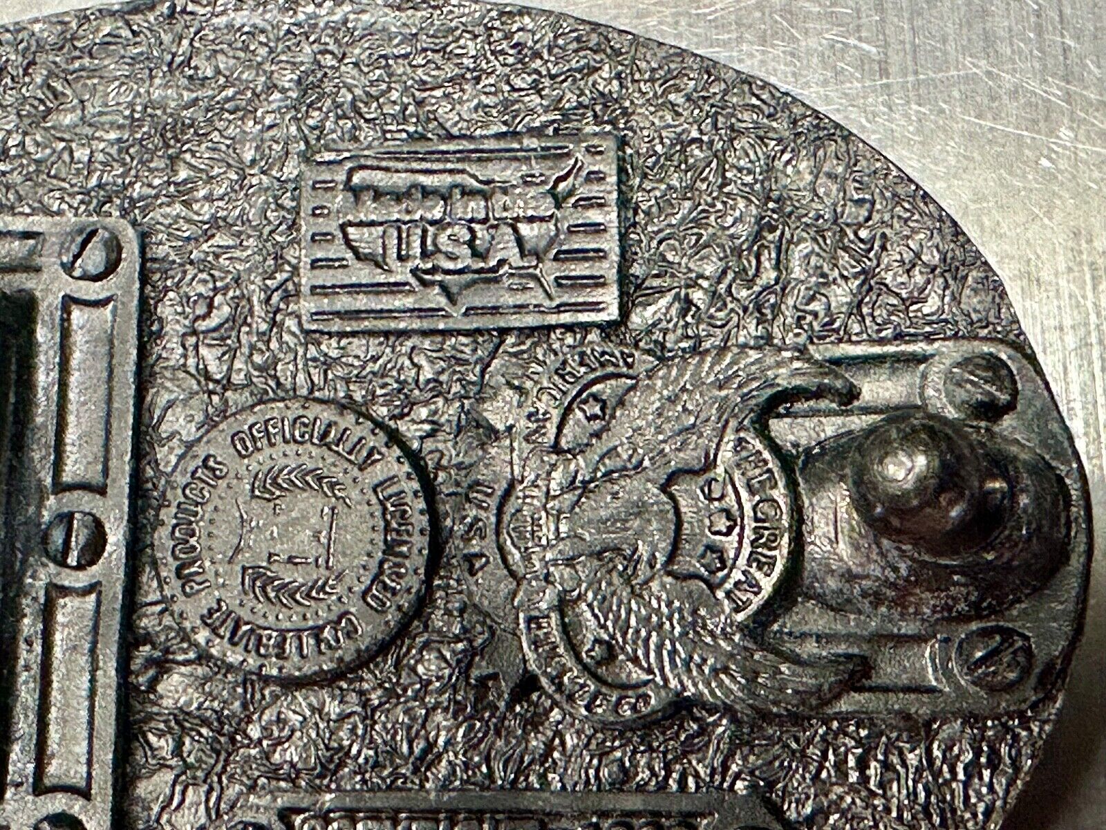 University of Louisville Cardinals Vintage 1992 Great American belt buckle Co.