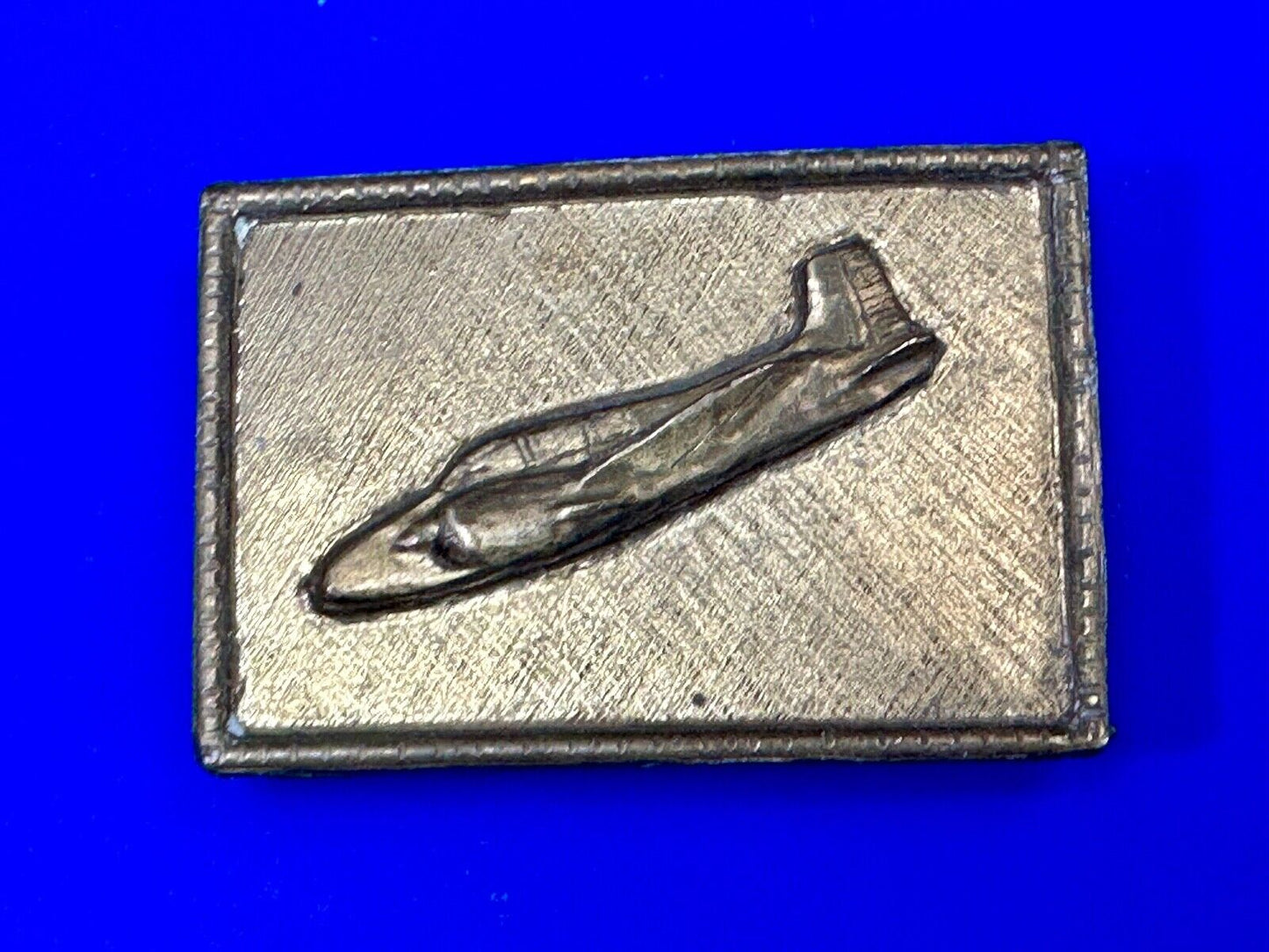 Airplane - Air Force WW2? Jet Pilots vintage belt buckle