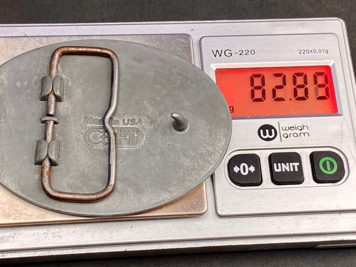 Vintage General Communication Inc.  GCI - promotional belt buckle 
