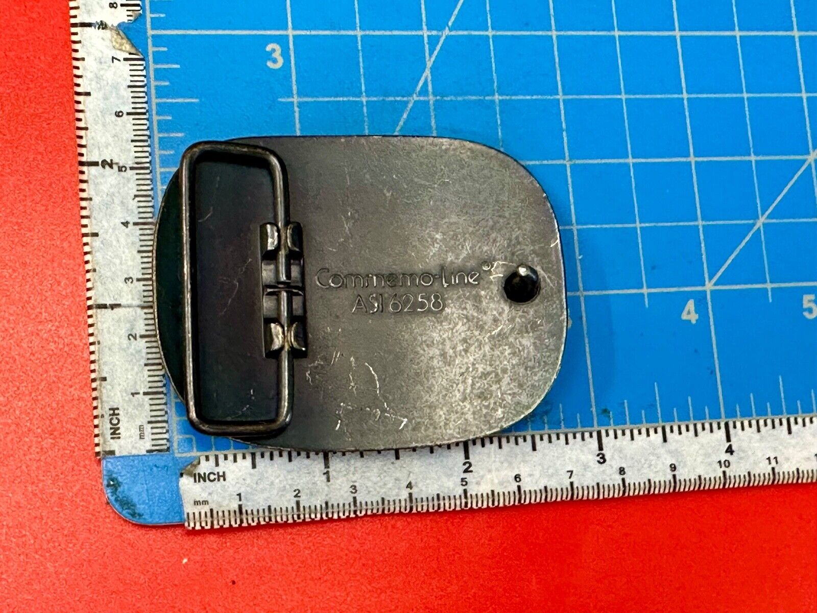 67th Tactical Reconnaissance Wing Dress Belt Buckle USAF Lux Ex Tenebris