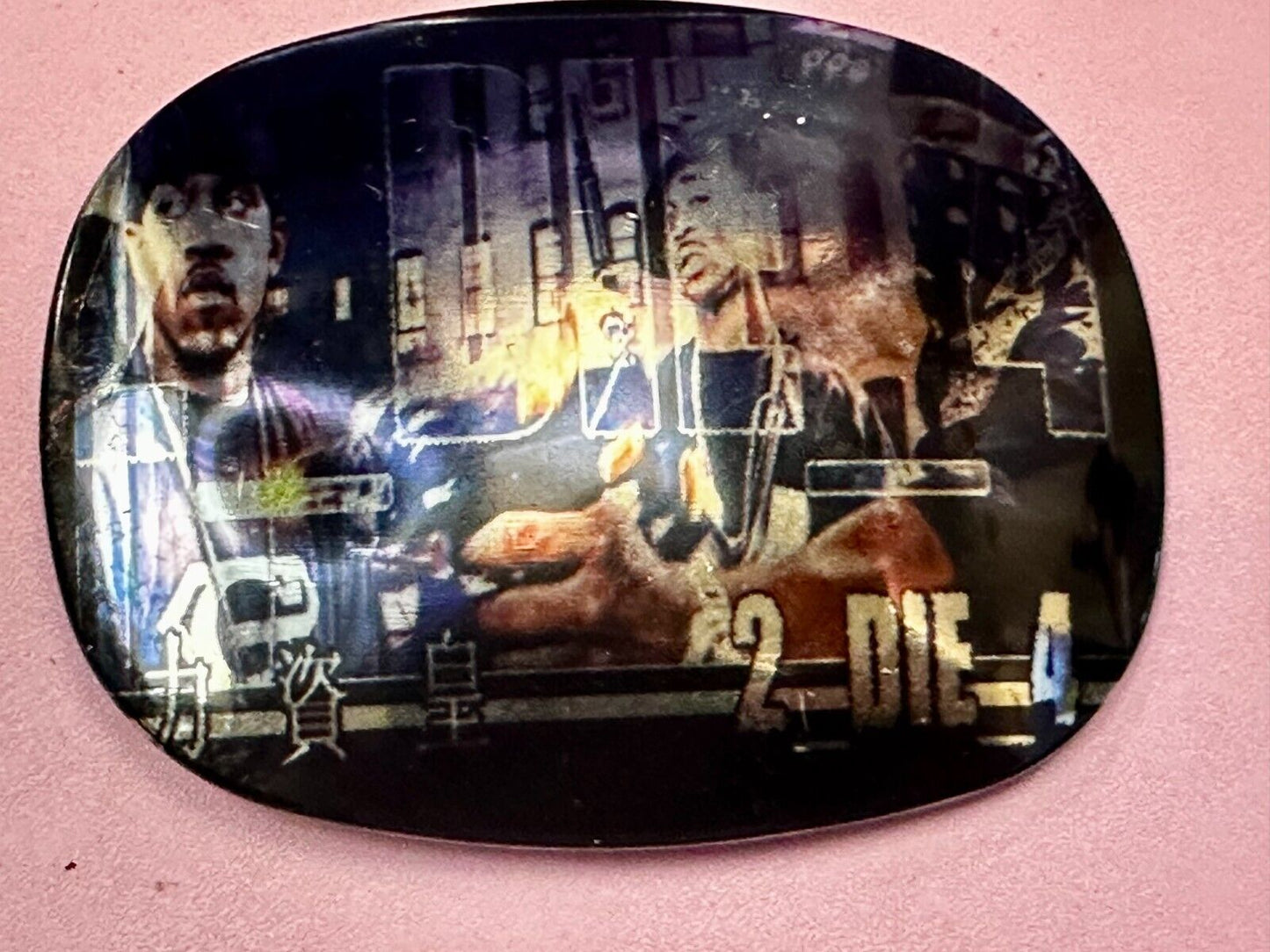 Tove Lo - 2 Die 4  Hologram Style NOS Rap Music Legend Millennium Belt Buckle