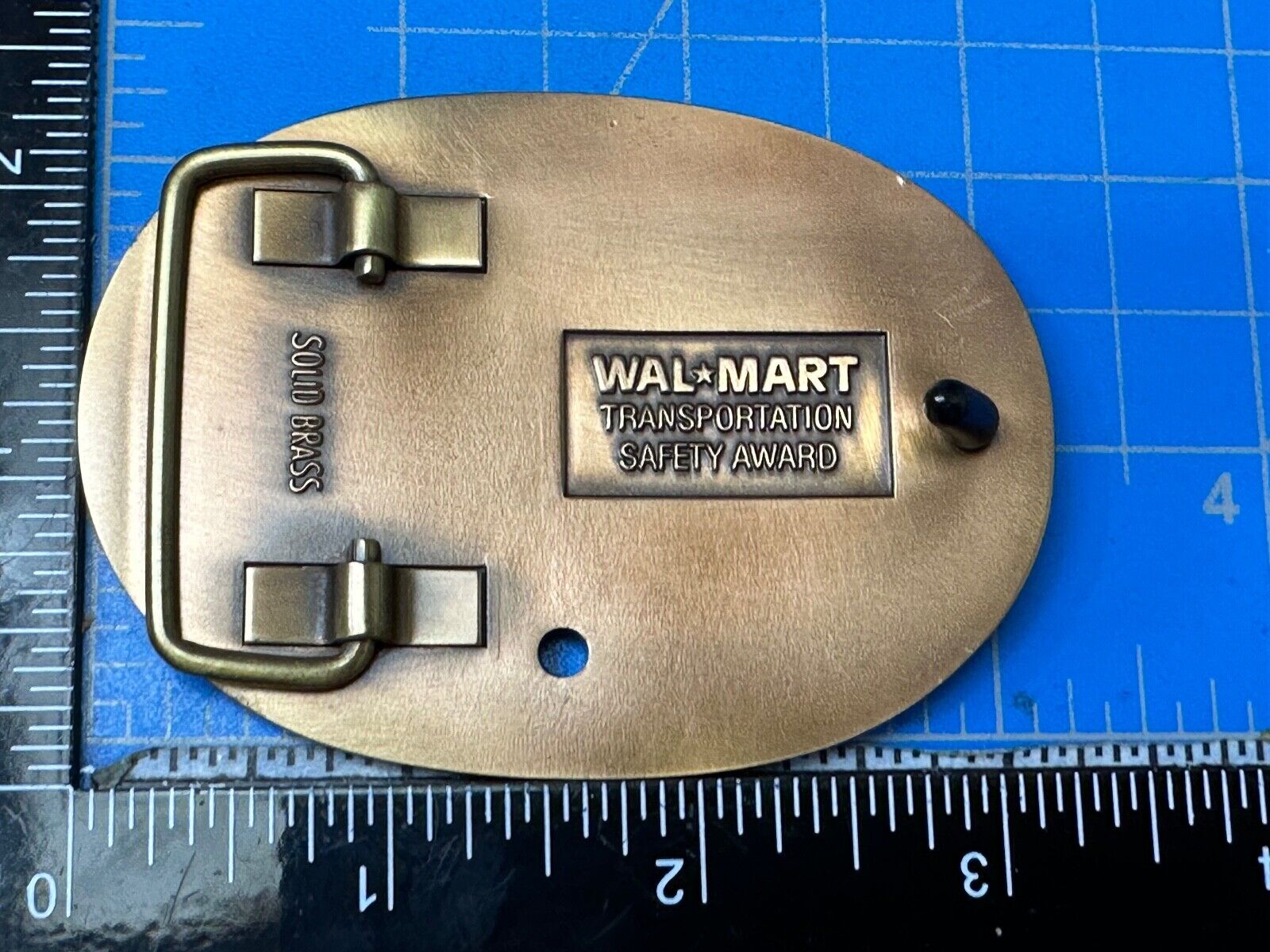Through The Forrest Walmart Transportation Semi Drivers Safety Award Belt Buckle