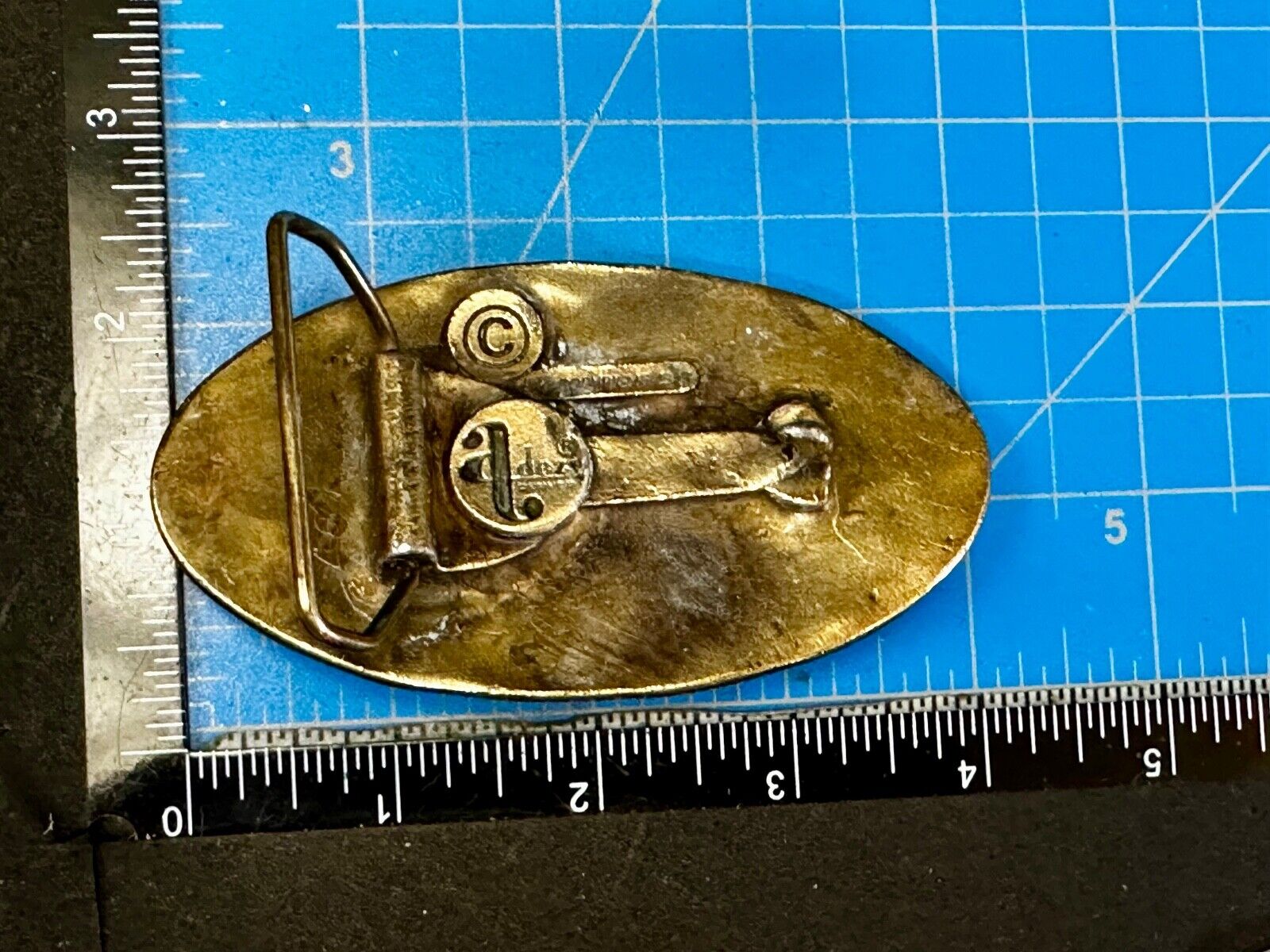 Two deer in nature Vintage Belt Buckle by Adezy - Hunters Gift!