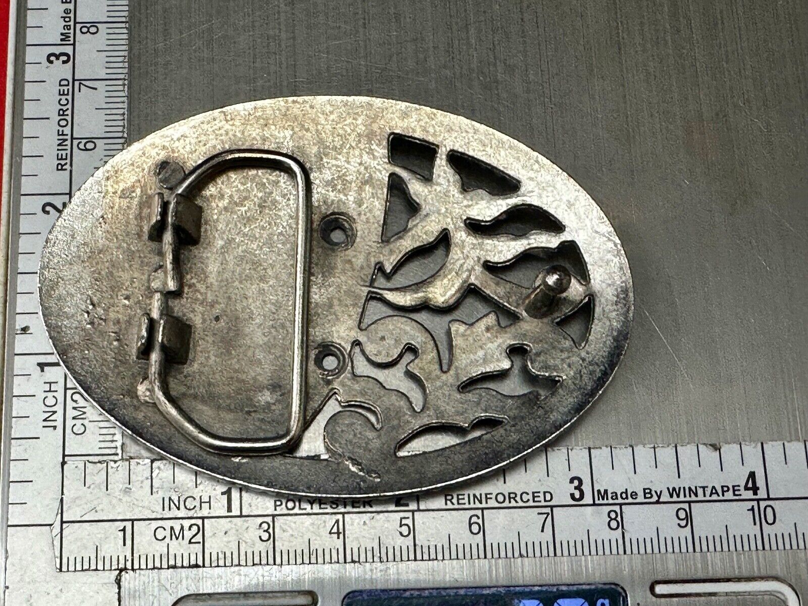 unique western flower swirl belt buckle for centerpiece project or to wear