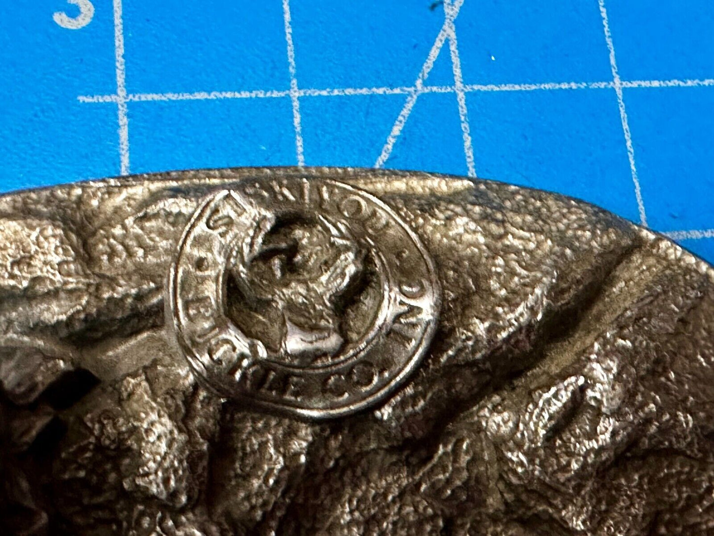 American Wild Mallards Ducks  Flying Over the Lake VTG 1983 Belt Buckle Siskiyou