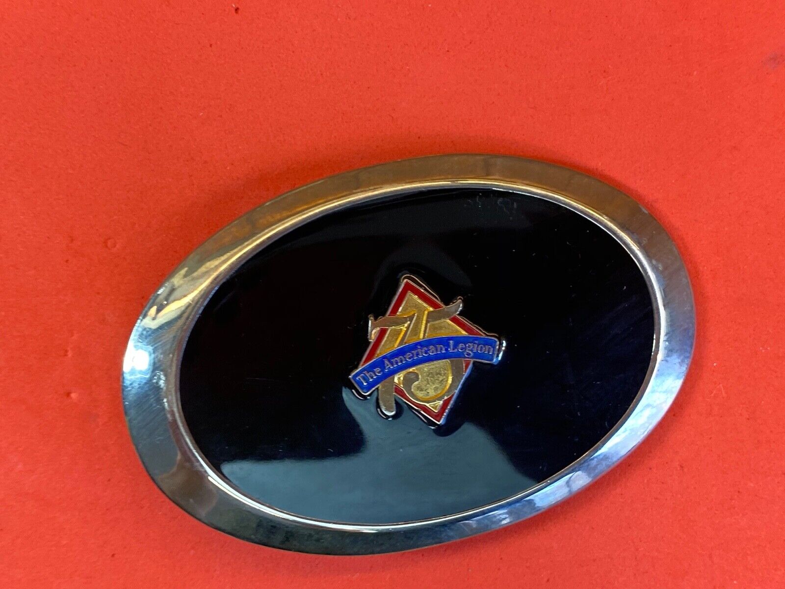 75 Years, The American Legion Commemorative Belt Buckle  