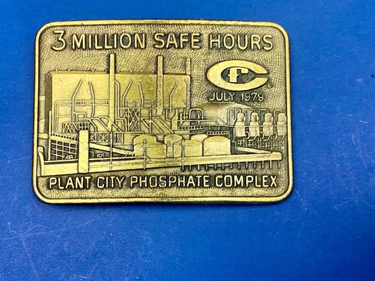 3 Million Hours! Safety Award Pant City Phosphate Complex Congratulations Award