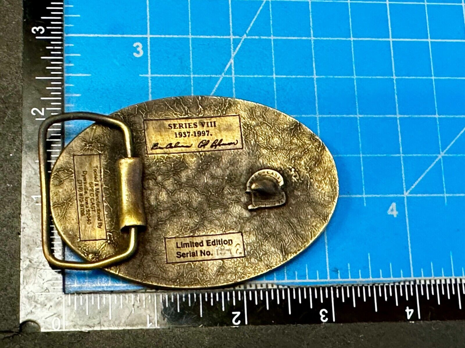 60 Years TISCO Tractor Implement Supply company NOS Belt Buckle by Speccast