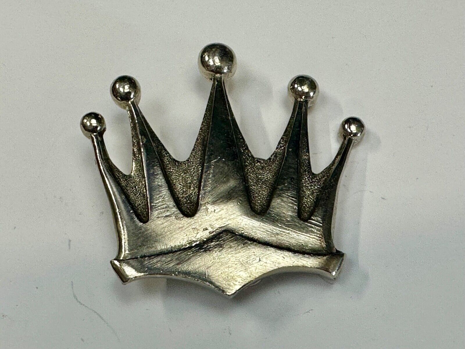 5 point CROWN Shaped Cutout Belt Buckle by Silver Star, 'The Originator