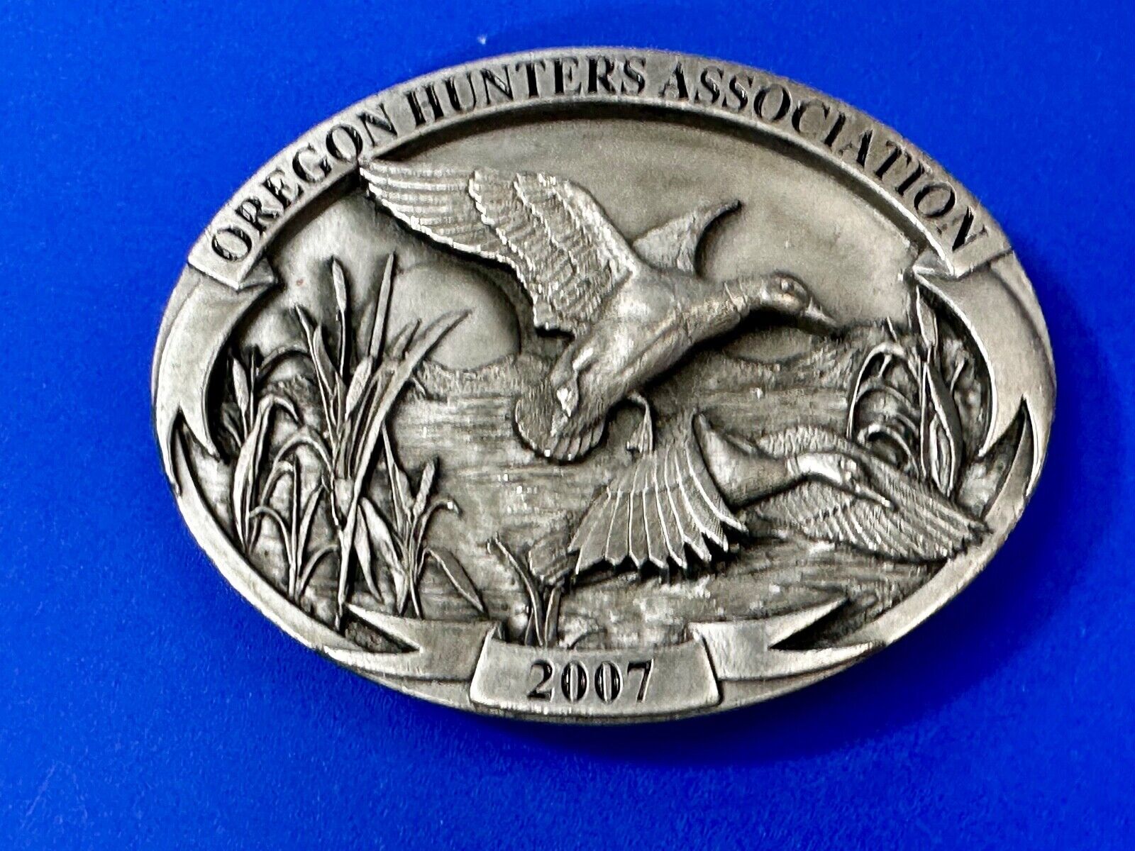 24th Annual Oregon Hunters Association Commemorative Limited Edition Belt Buckle