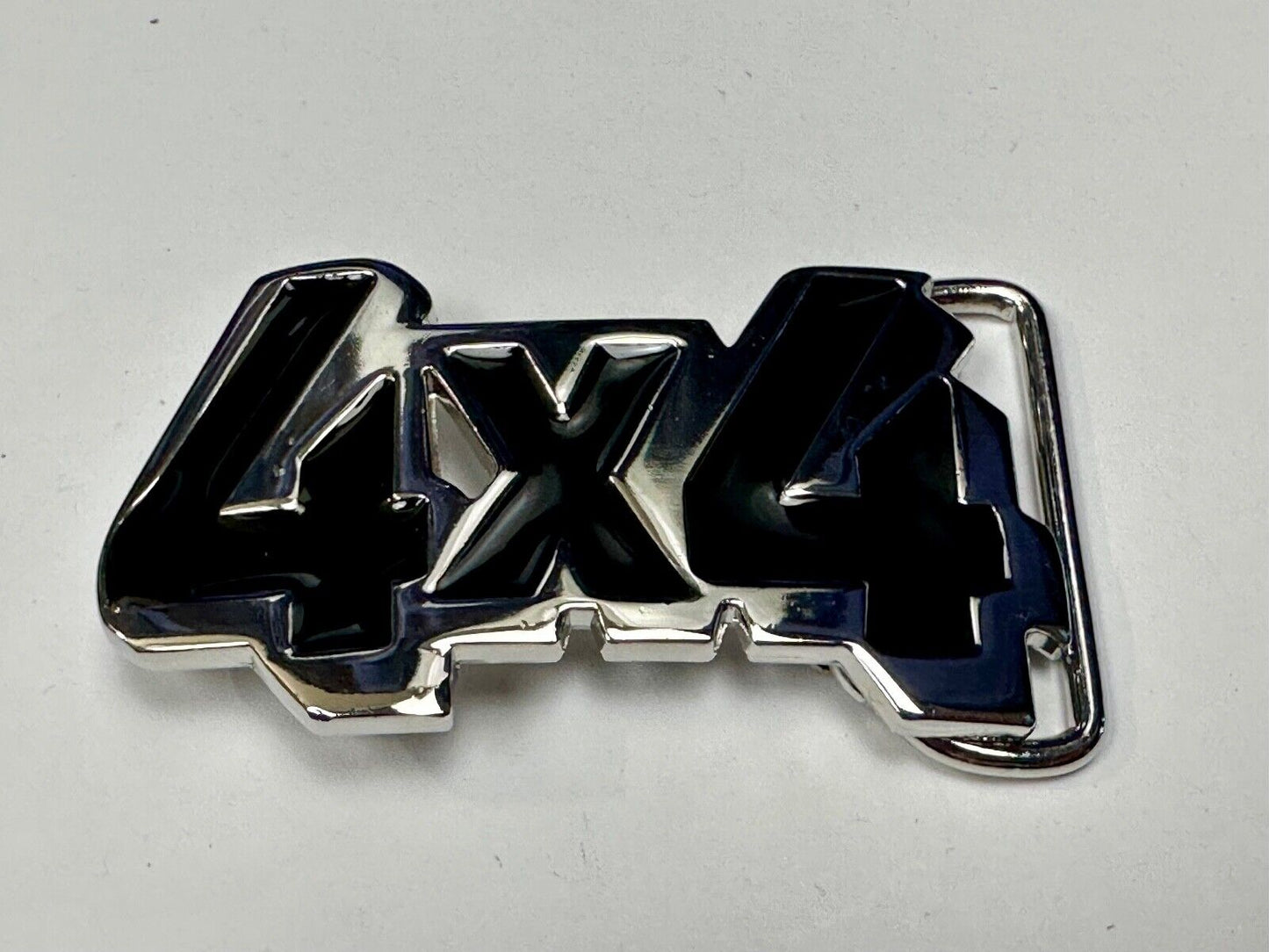 4x4 Four By Truck Drive Gear block letters jeep pickup cutout belt buckle