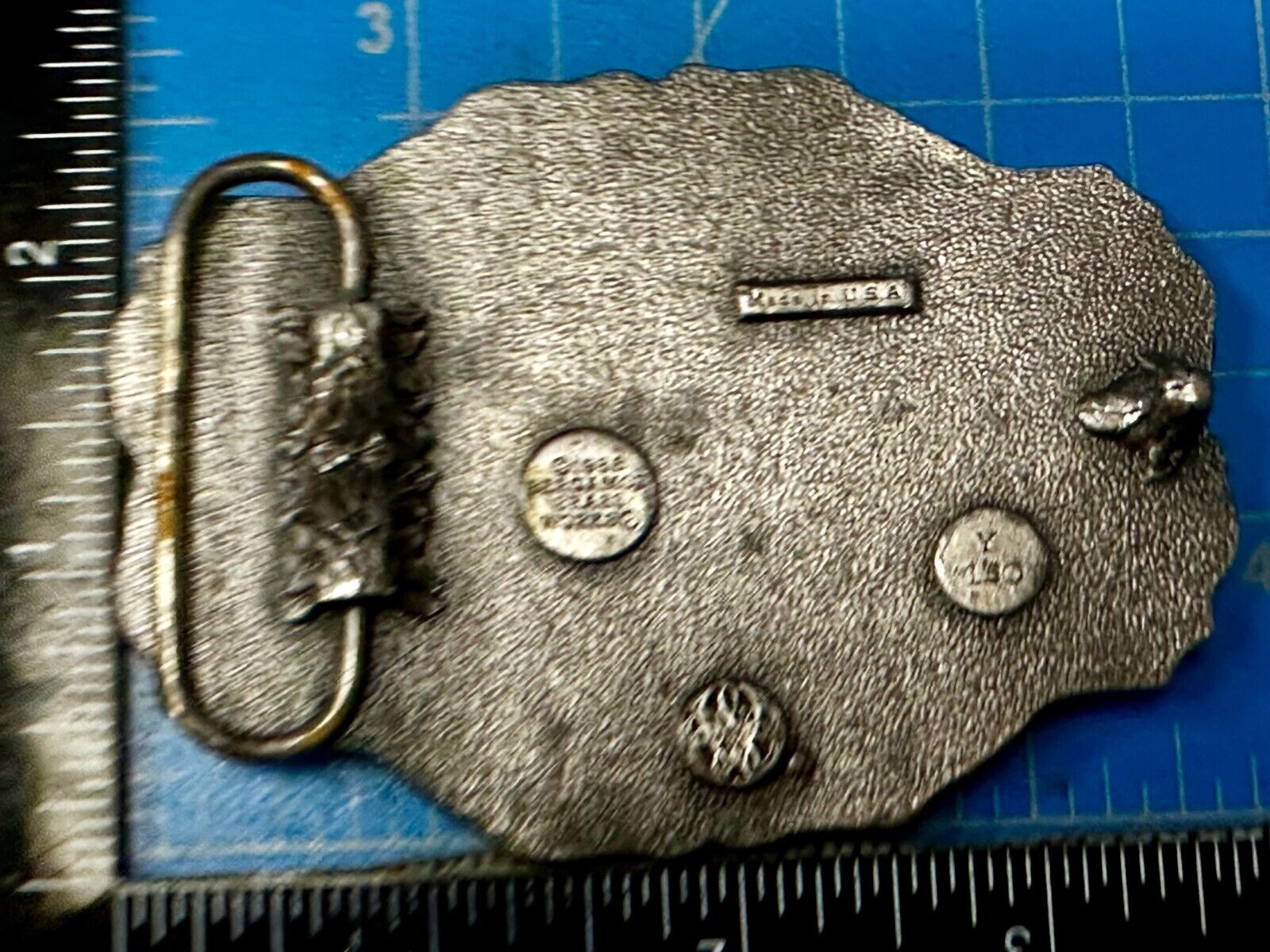 United States Army Combat Infantryman Vintage 1986 Bergamot Belt Buckle