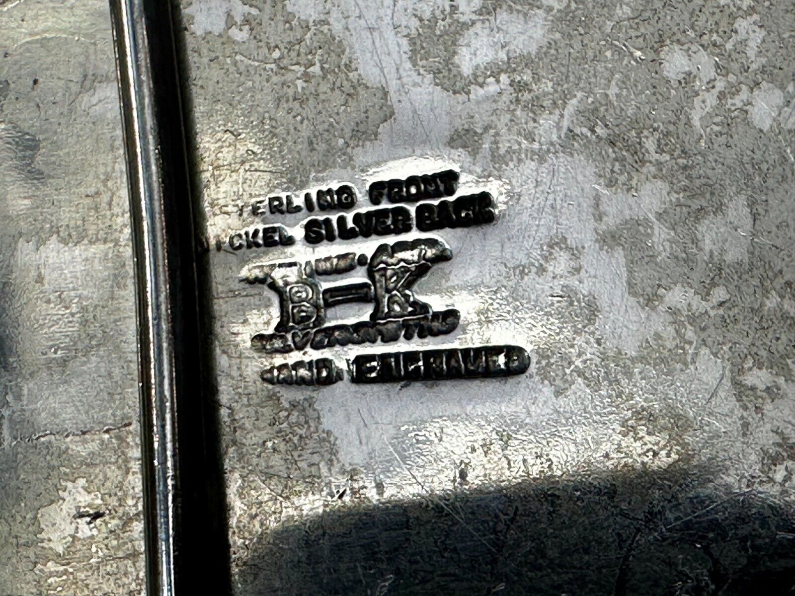 TNT Bestway Transportation Safe Driving Award Belt Buckle by BK Silversmiths