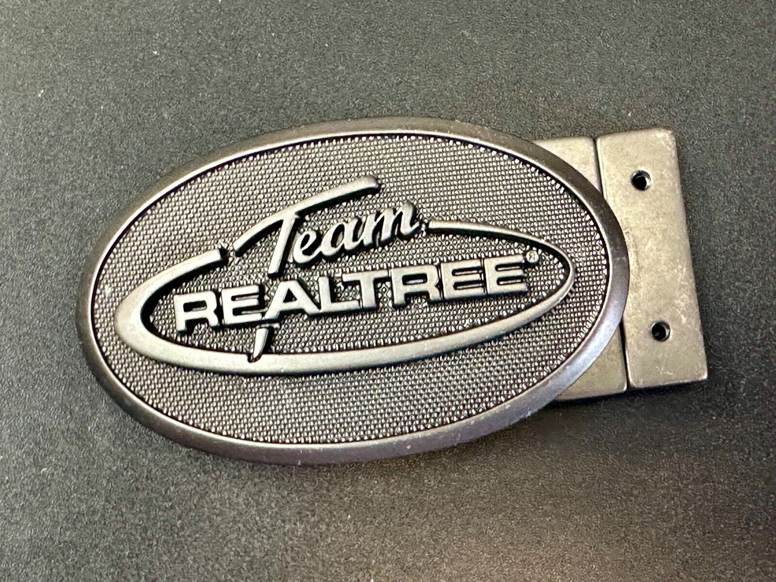 Team Realtree Hunting Accesories Duck Dynasty Advertisement Belt Buckle