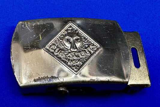 Vintage Cub Scouts Vintage Wolf BSA Solid Brass Replacement Uniform Belt Buckle