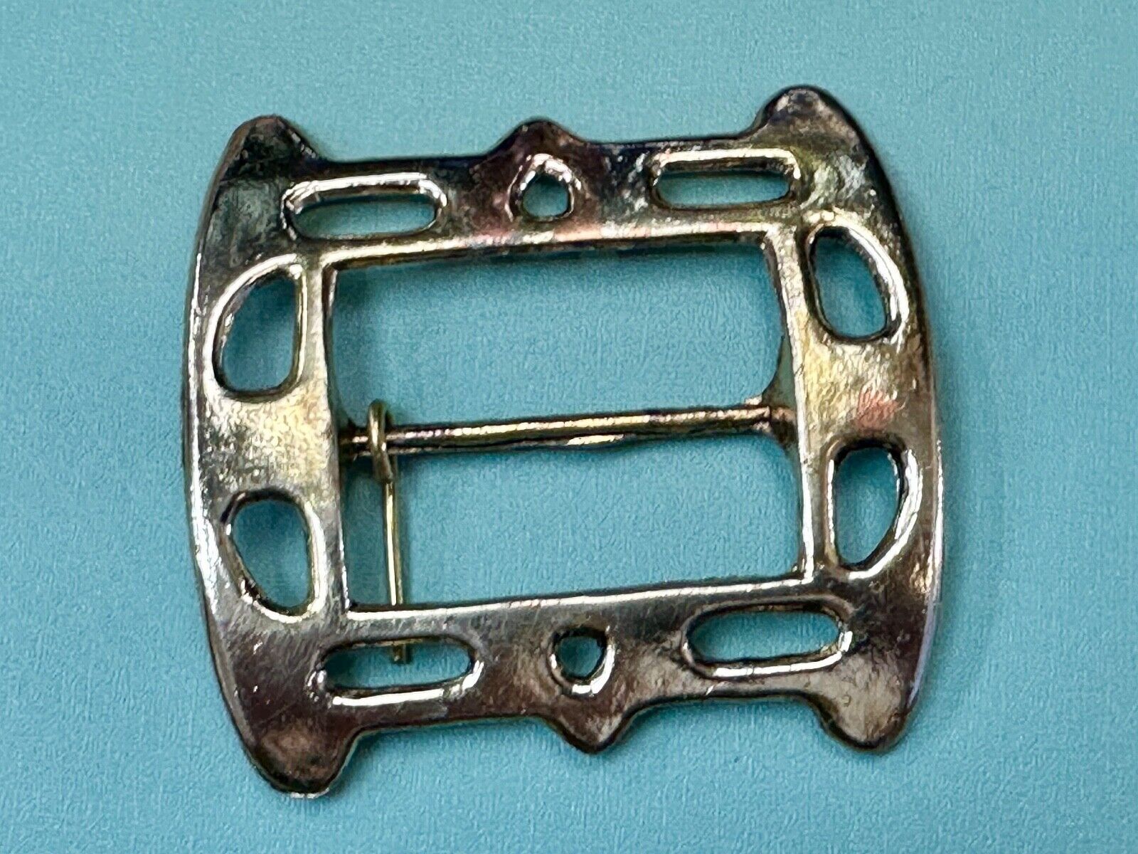 Victorian Vibe see through Rectangular center bar replacement belt buckle