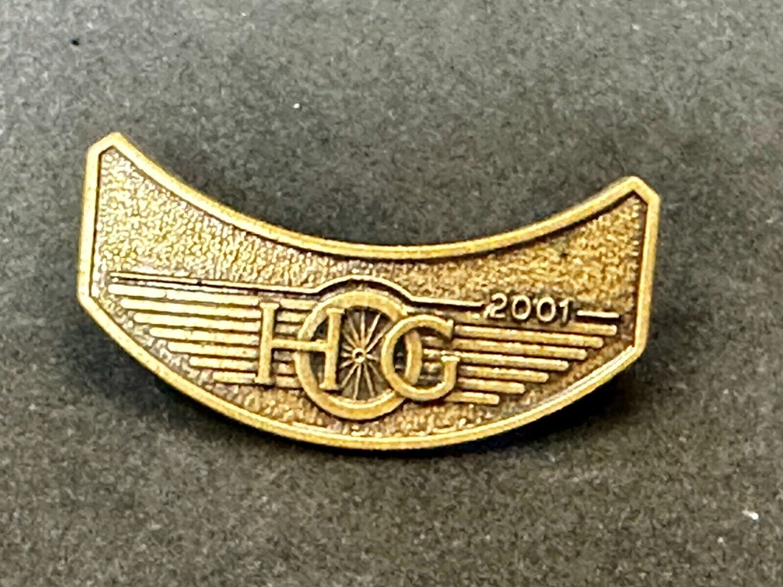 2001 Club pinback Harley Davidson Owners Group HOG Pin for Jacket or Vest