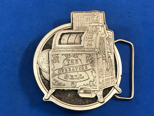 Vintage 1976 great American  **MILLS ANTIQUE SLOT MACHINE**  Belt Buckle 