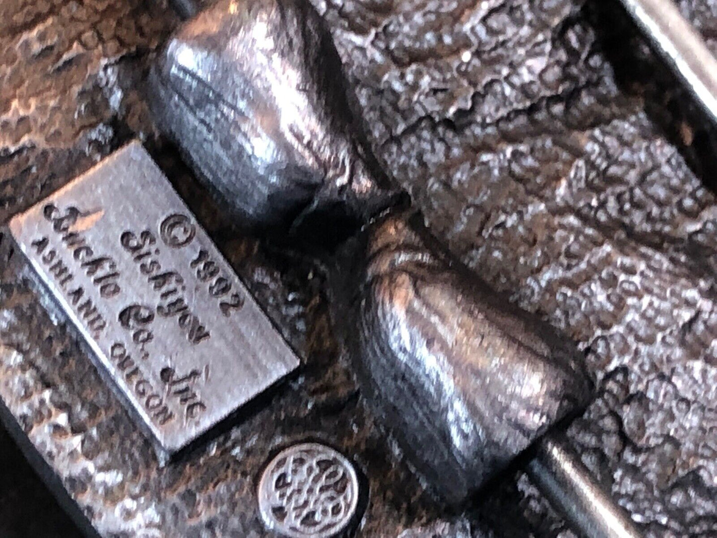 Vtg 1993, Rocky Mountain Brake Supply,  Casper WY, Elko NV, Siskiyou belt buckle