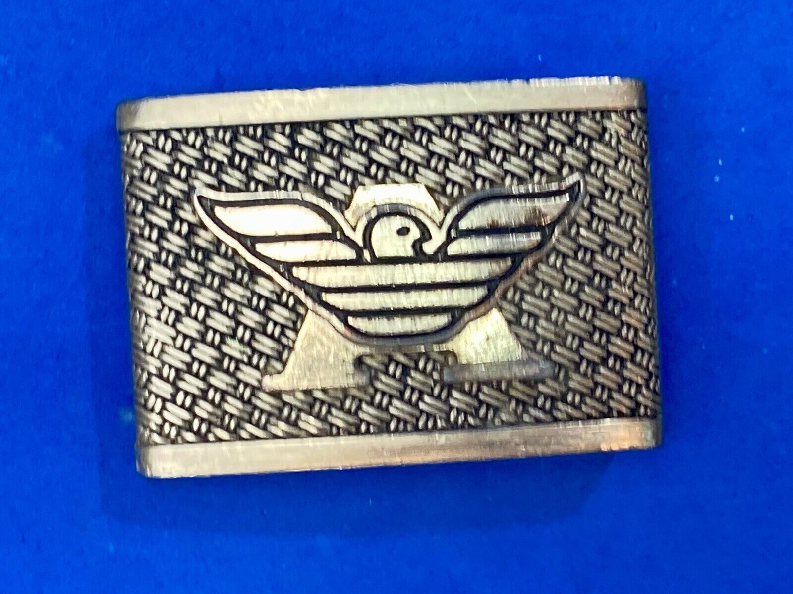 unknown to me    bird and letter A belt buckle 