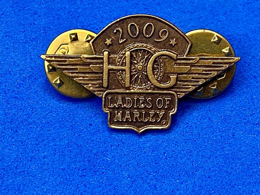 2009 Ladies of Harley Davidson HOG Harley Owners Group Motorcycles Pin 