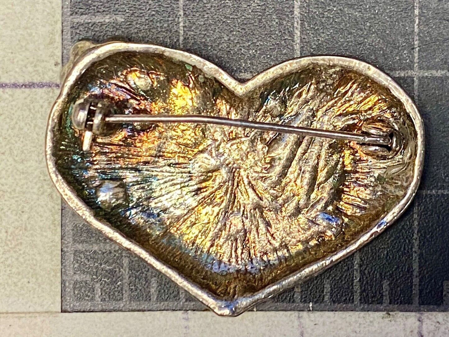 Vintage GRANDMAS ARE ALL HEART, statement brooch pin The perfect gift!