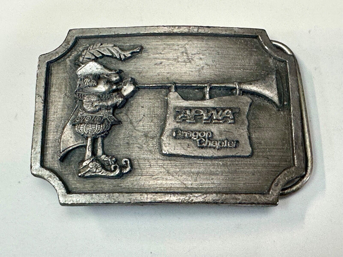 APWA Oregon chapter American Public Works Association Conference belt buckle