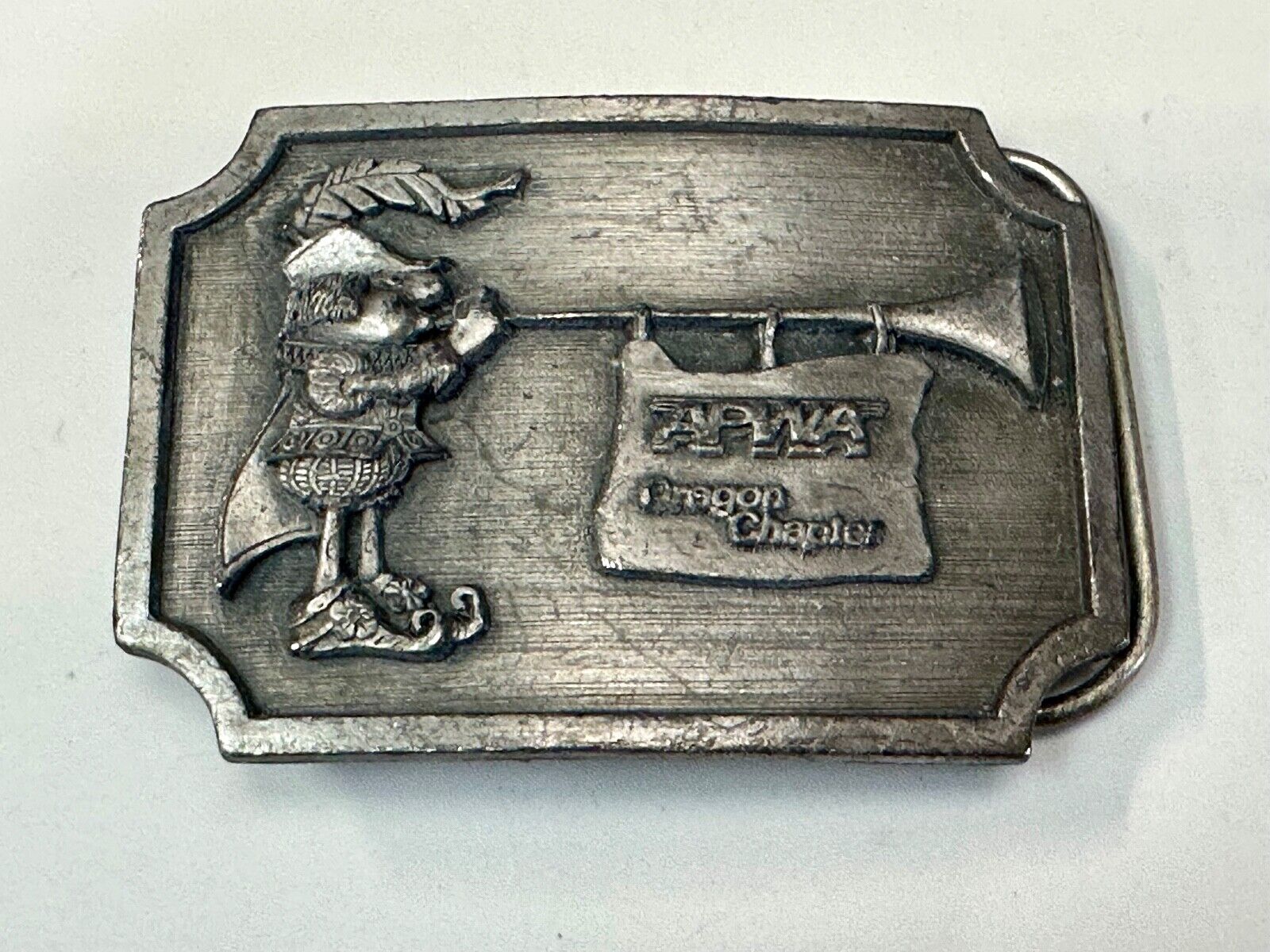 APWA Oregon chapter American Public Works Association Conference belt buckle