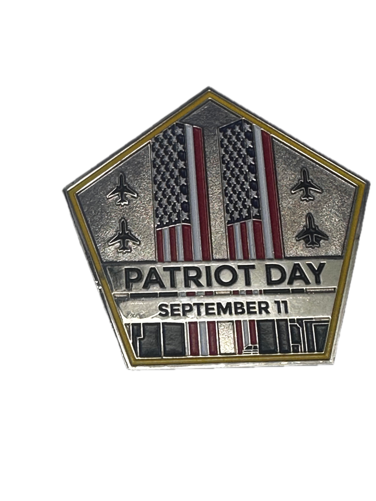 United We Stand Never Forget Patriot Day September 11 Collectors Challenge Coin 