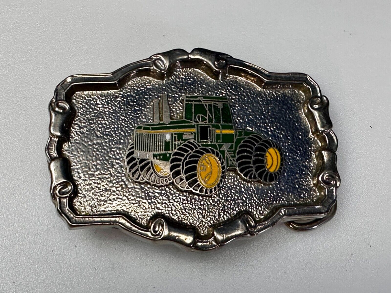 Tractor Agricultural Farm Equipment Arroyo Grande Farmers Vintage W Belt Buckle