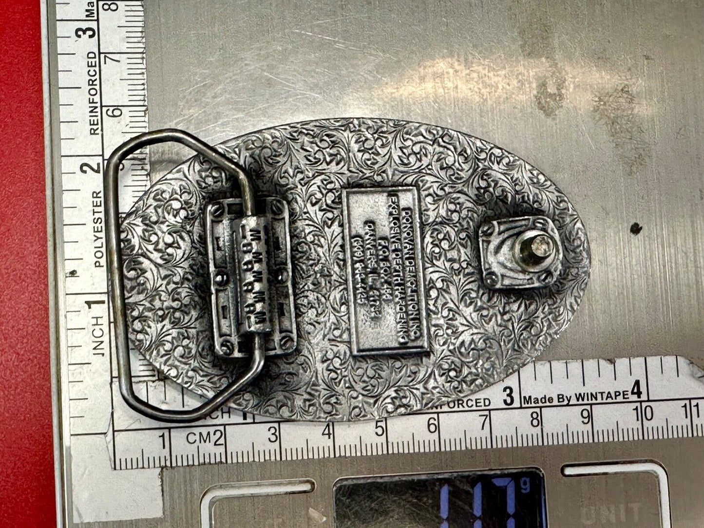 Thunderbird DOOIEDH Donovan Demolition Explosive Depth Hardening belt buckle