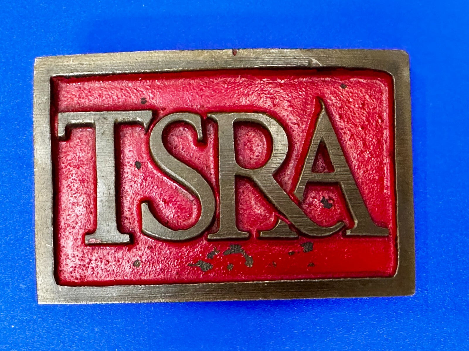 TSRA Texas State Rifle Association Gun Firearm 2nd Amendment Rights Belt Buckle