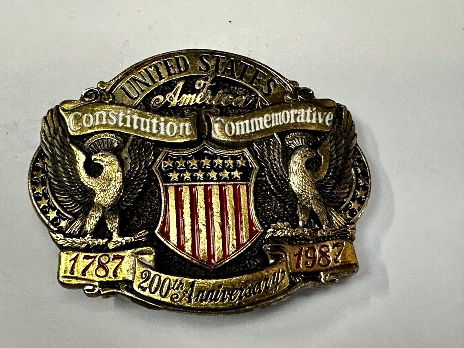 America 200th anniversary  Patriotic USA!  The Great American Belt Buckle Co