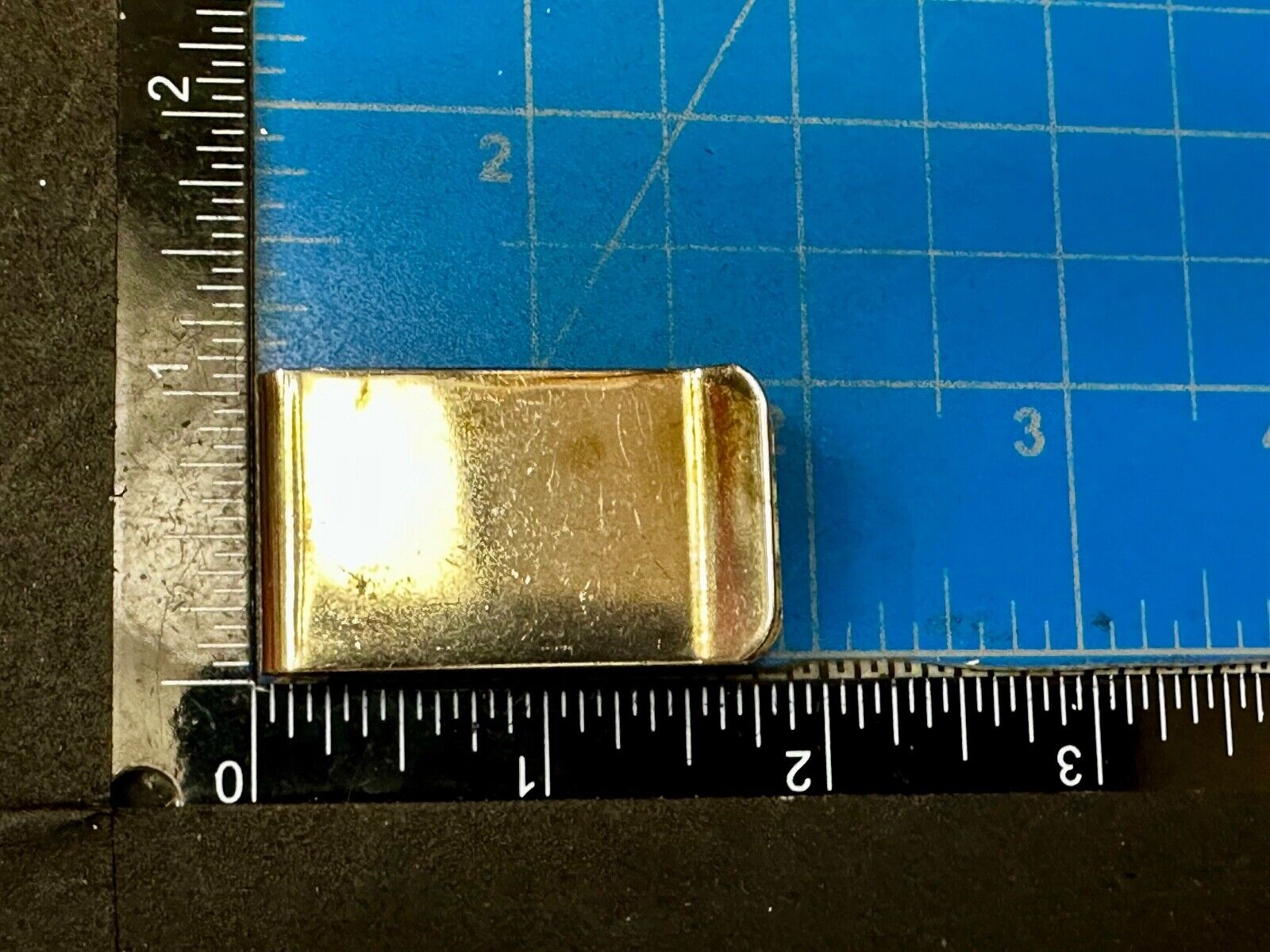 Aztec Symbol Mexican Silver Tone Money Clip - unknown to me!