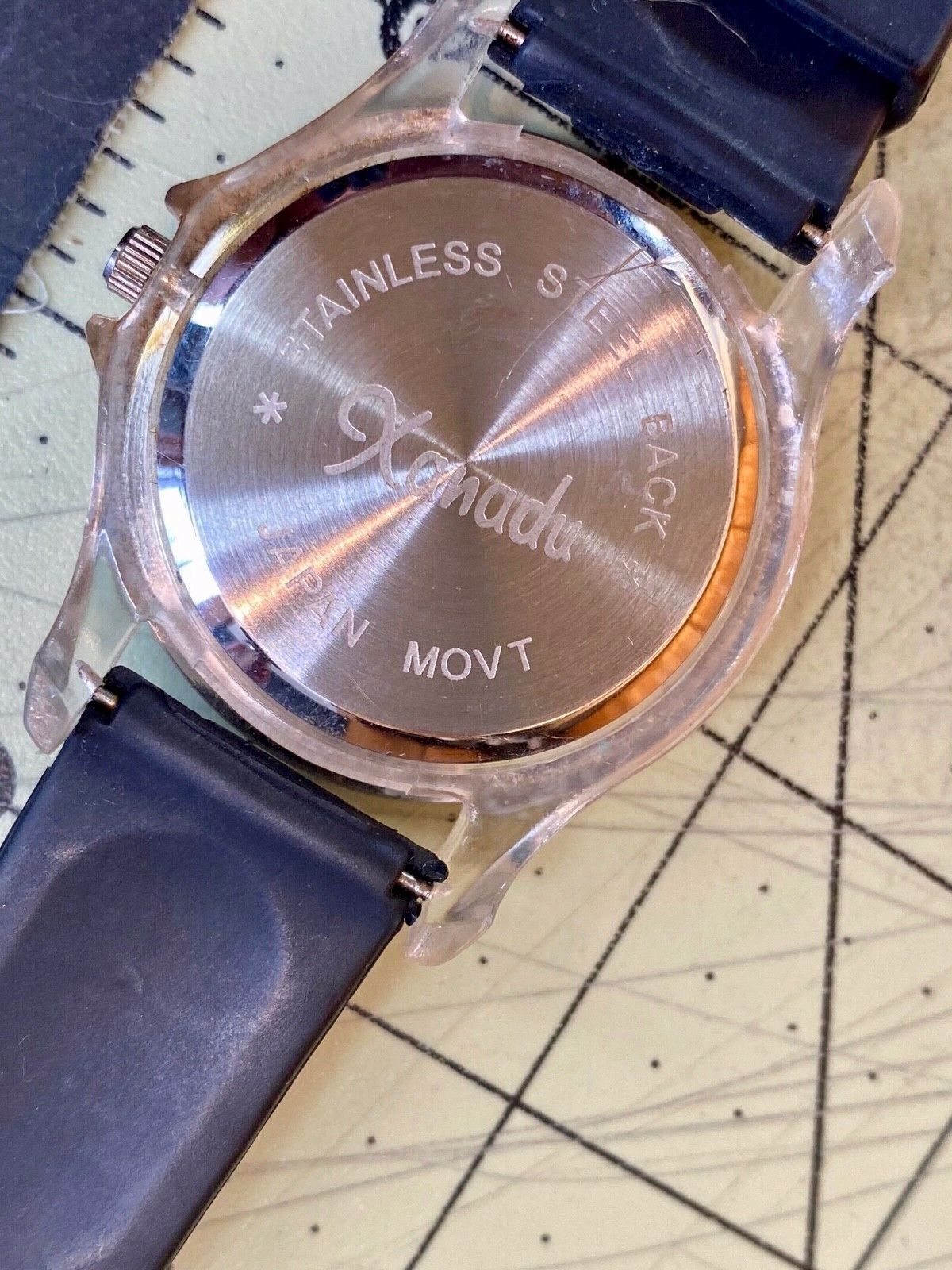 Xanadu Black Band Women's Quartz Watch - New Battery 