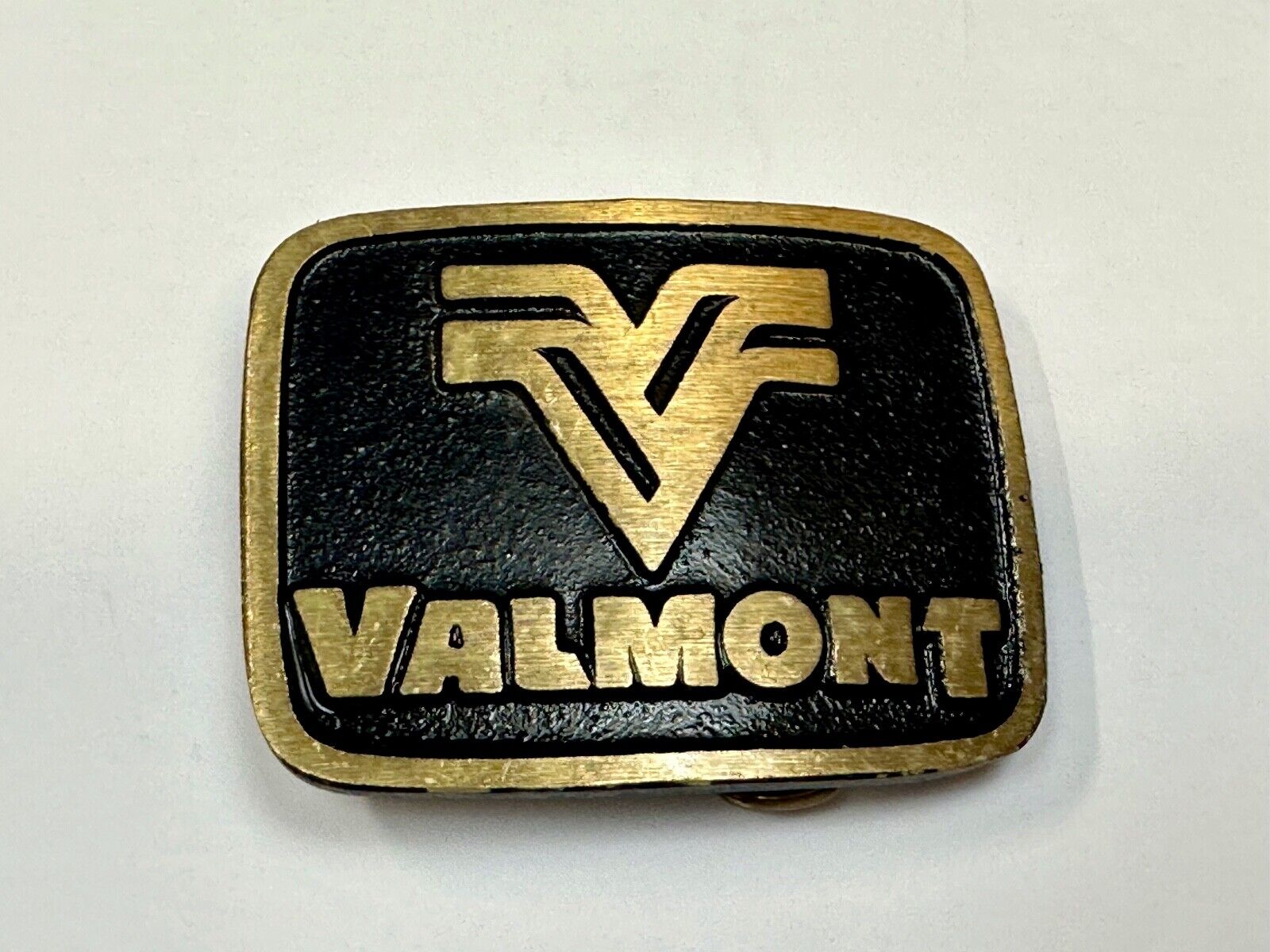 Valmont skincare products Company Solid Brass Vintage Belt Buckle by Dynabuckle
