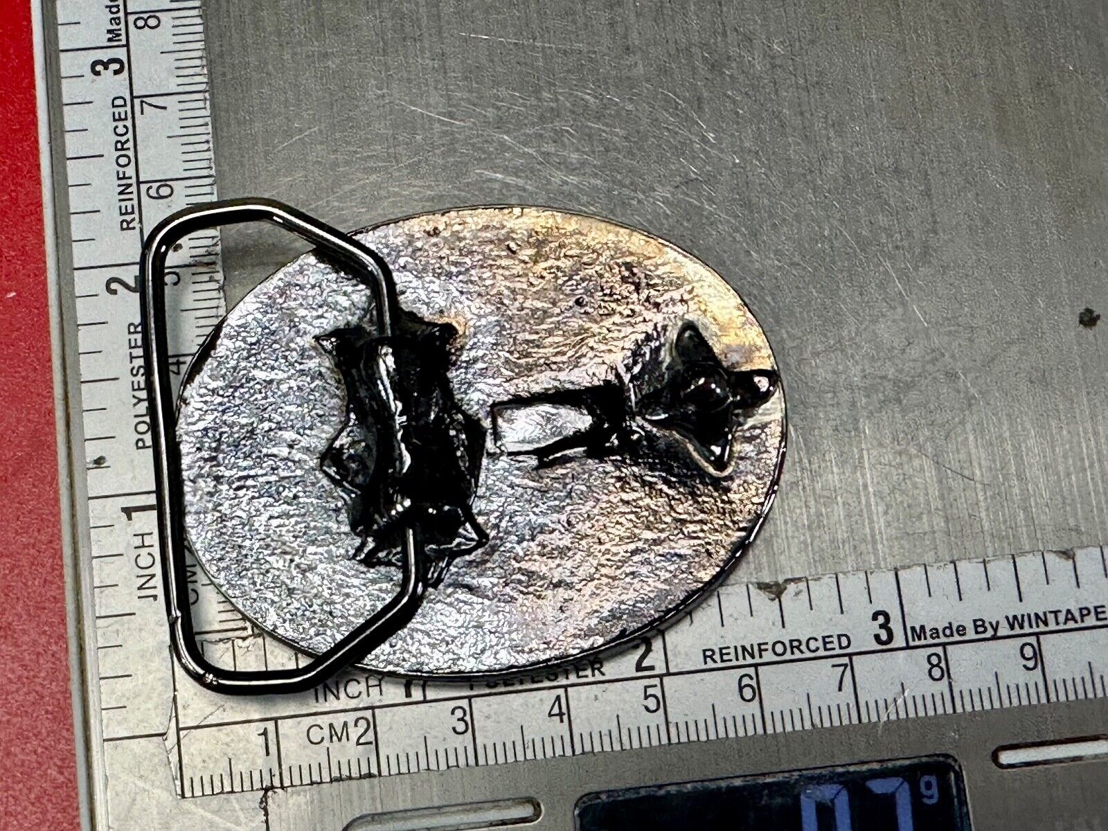 Unique King Thunderbird Wings? .  Unknown to me vintage belt buckle