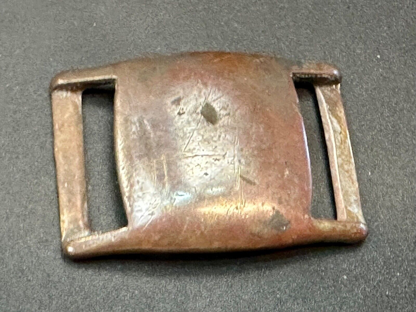 unknown to me! vintage belt scarf slide buckle