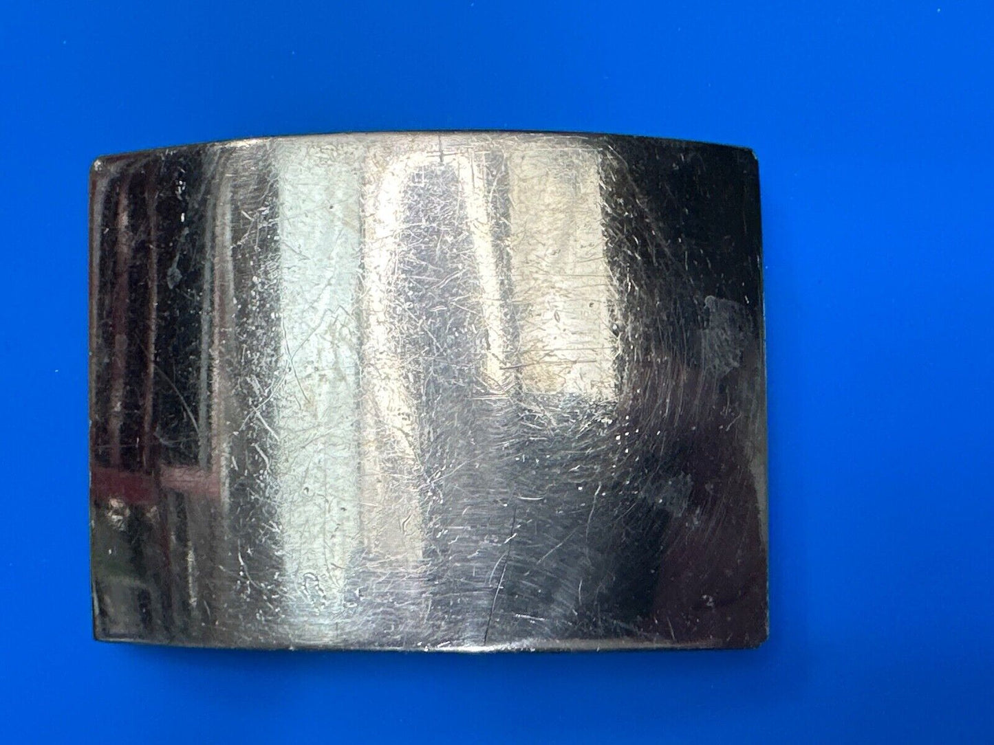 Unknown to me - Silver color belt slide / buckle for craft project or wear!