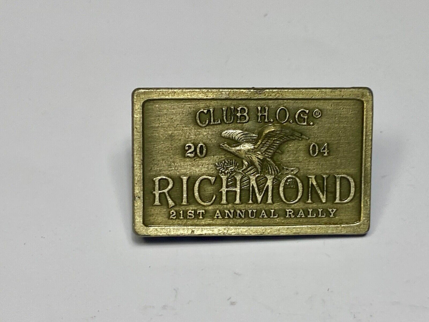 2004 Richmond Virginia Harley Davidson HOG Annual Rally Motorcycle Pin