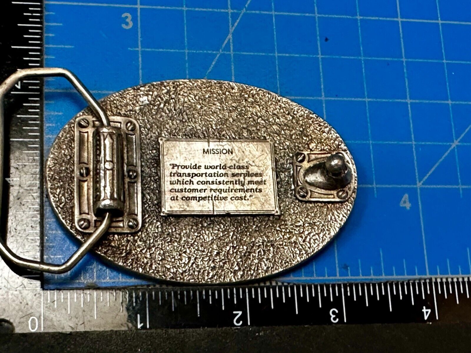 UNION PACIFIC Trains Railroad Transportation Company Train Collector Belt Buckle