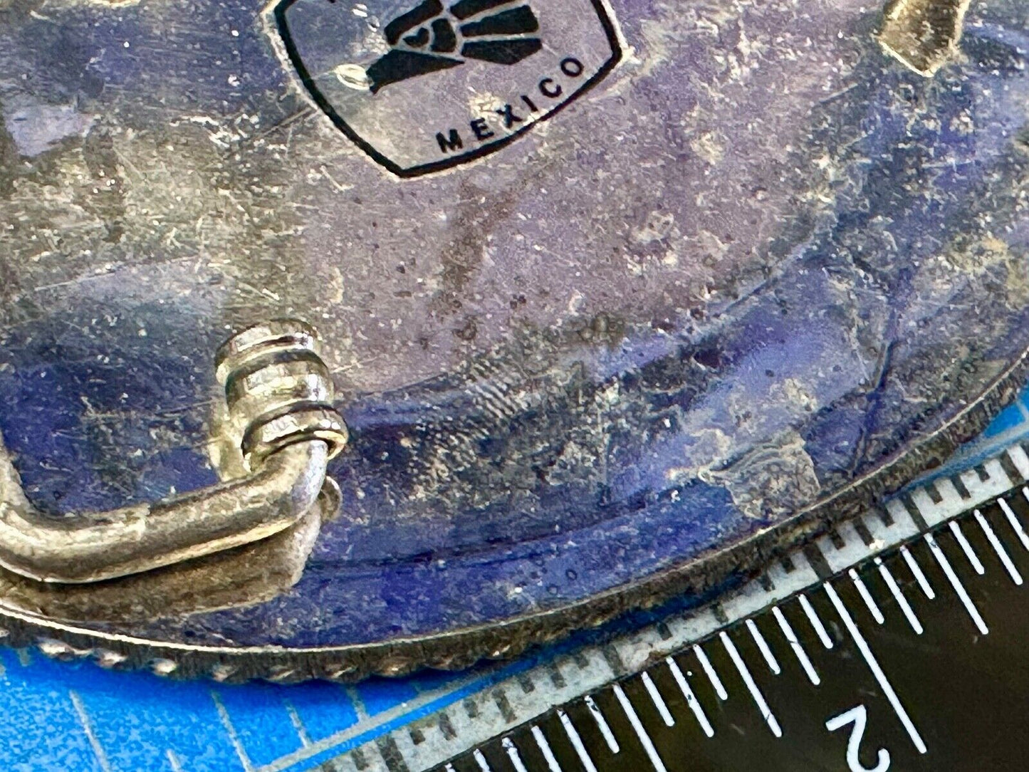 Amcemey Dual Challenge Downhill Ski Trophy Award Vintage Western Belt Buckle