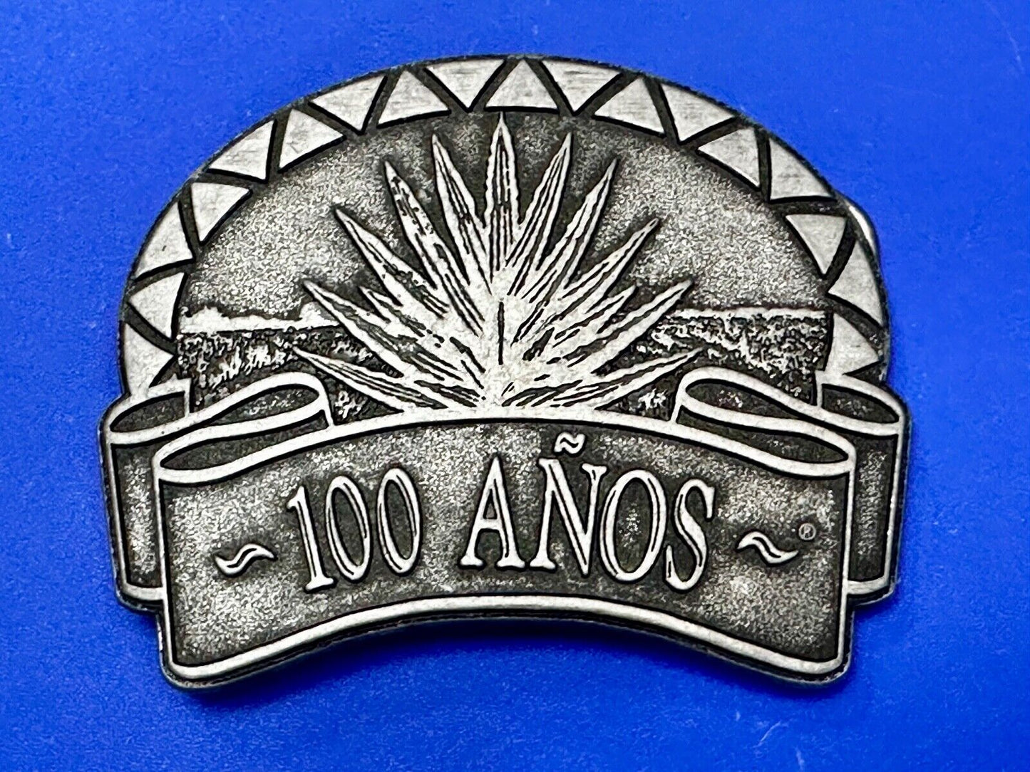 100 Anos Tequila Booze Advertisement Hundred Years Belt Buckle