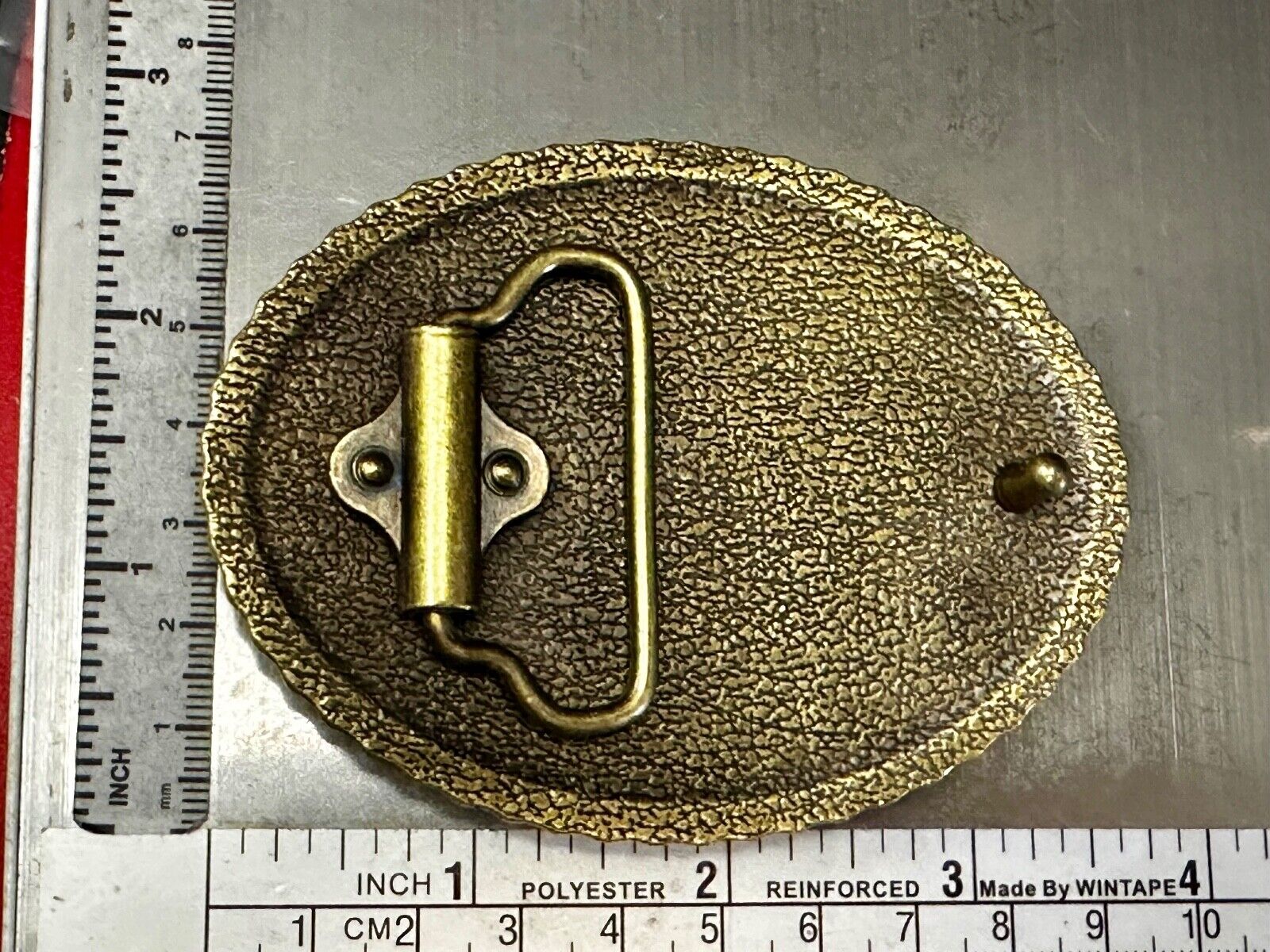 3.5" Wide Texas Longhorn Ornate Engraved Swirl Belt Buckle With Flower Boarder